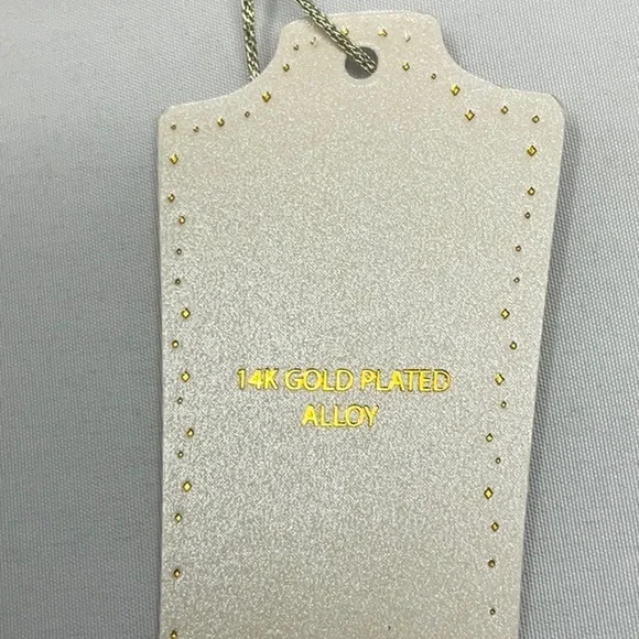 NWT Eye Candy Los Angeles amazing yellow gold tone bracelet - Picture 5 of 7